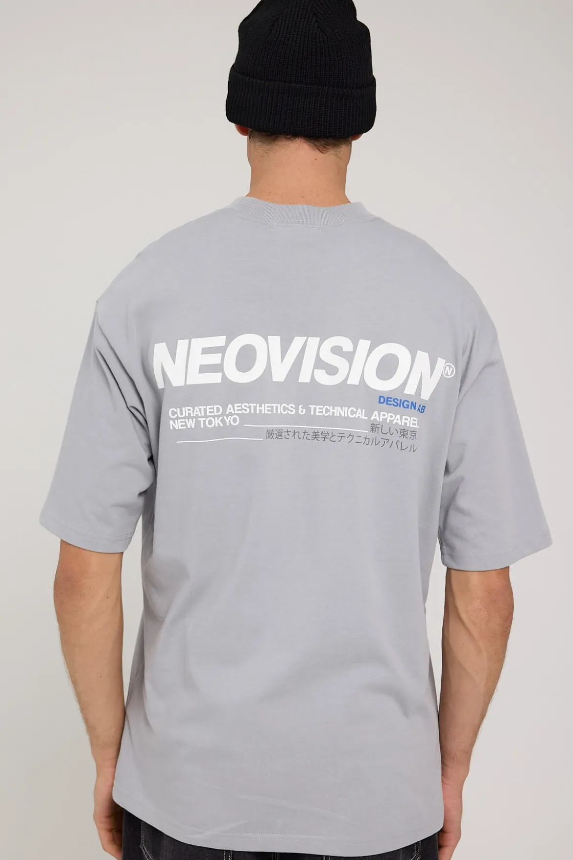 Nova Oversize Super Heavy Tee Grey
