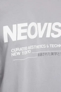 Nova Oversize Super Heavy Tee Grey