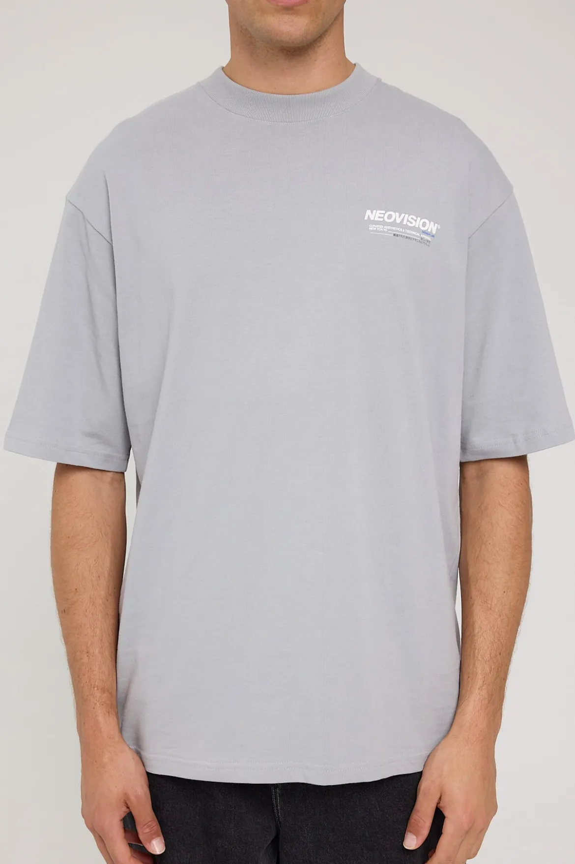 Nova Oversize Super Heavy Tee Grey