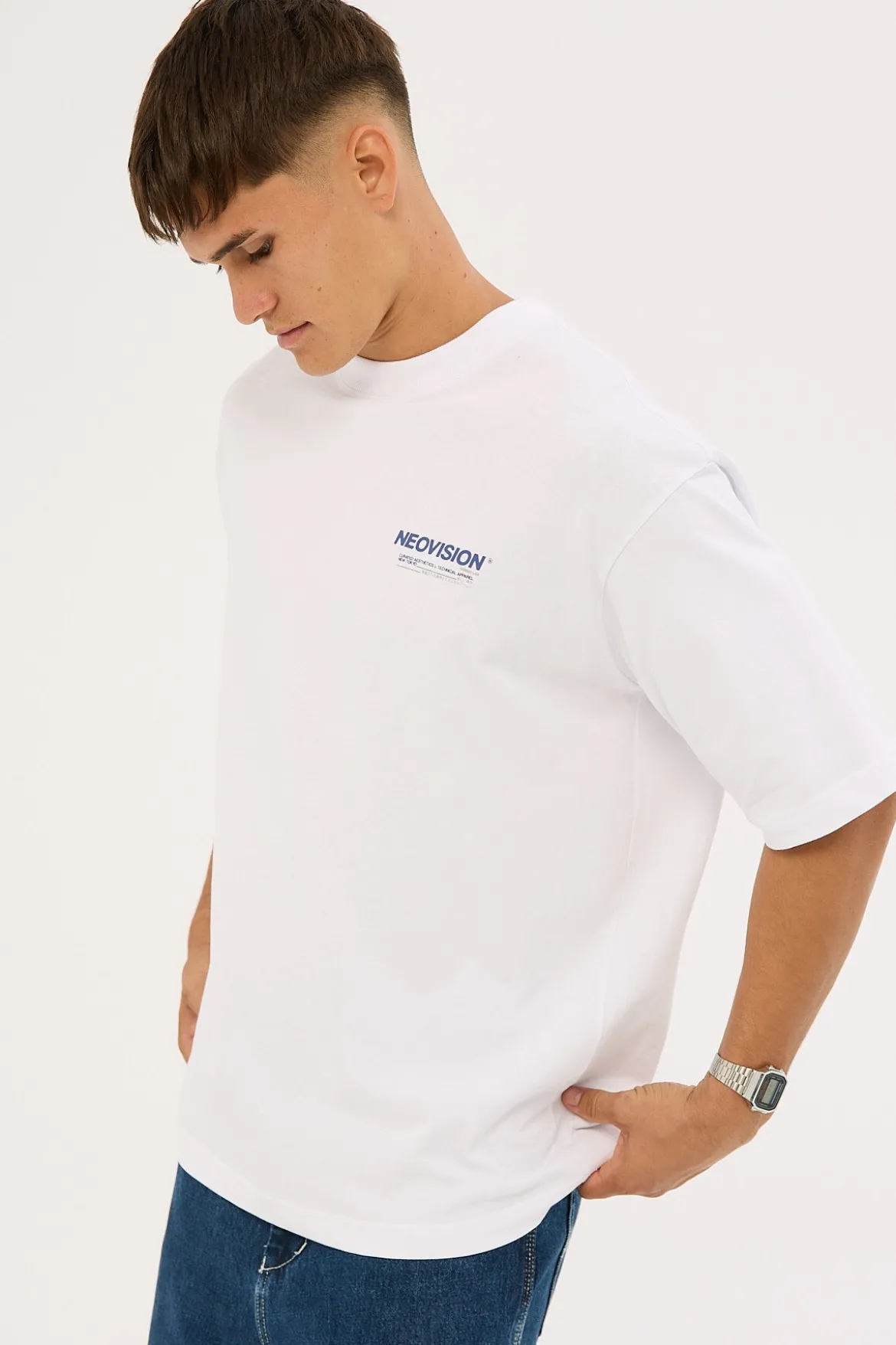 Nova Oversize Super Heavy Tee White