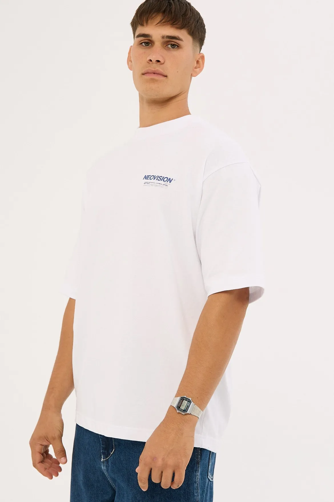 Nova Oversize Super Heavy Tee White