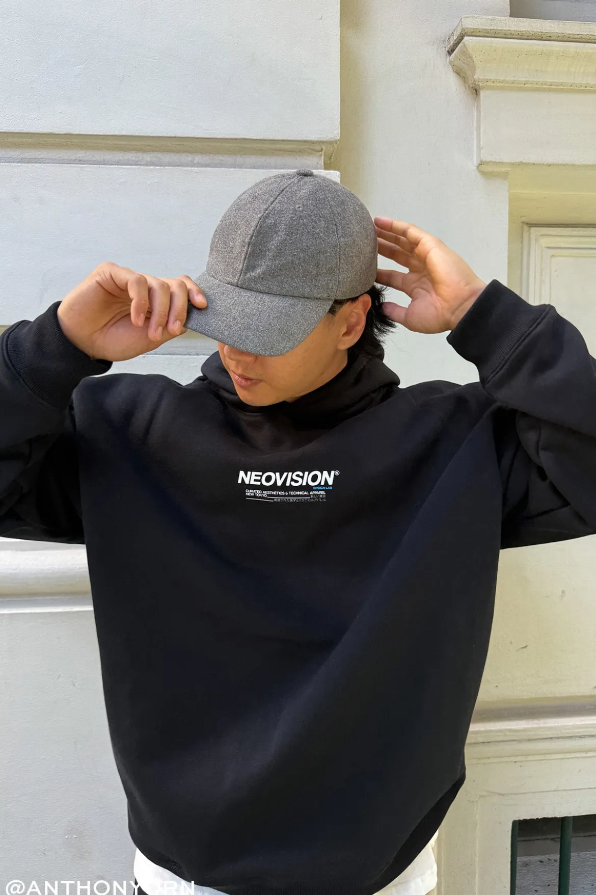 Nova Street Hoodie Black