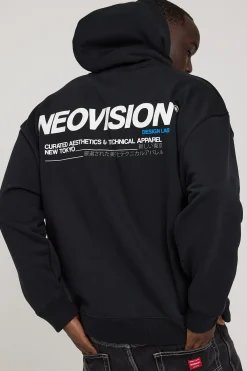 Nova Street Hoodie Black