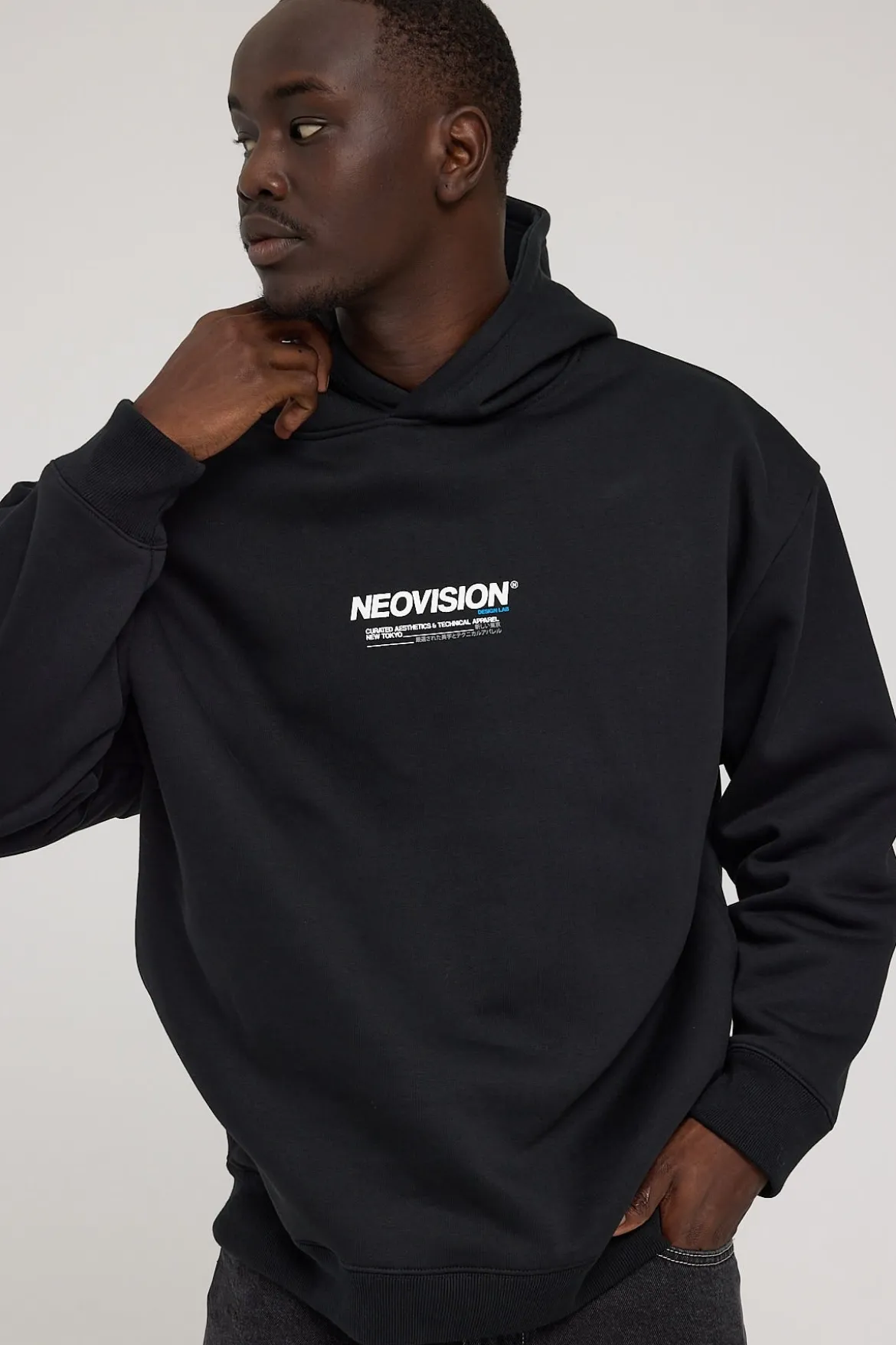 Nova Street Hoodie Black