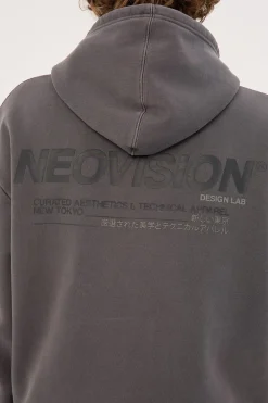Nova Street Hoodie Washed Black
