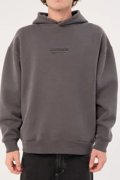 Nova Street Hoodie Washed Black