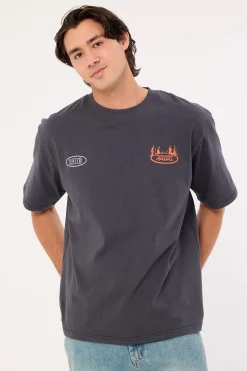NWO Tee Washed Black
