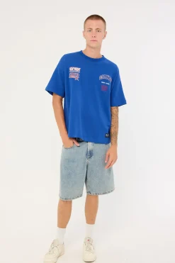 NY-Giants Surround Tee Blue
