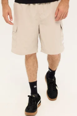 Nylon Cargo Short Dove