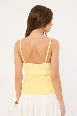 Odessa Knit Tank Top Pollen