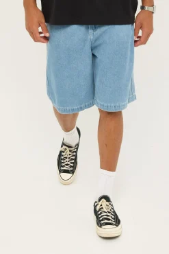 OG Bull Denim 91 Short Mid Blue