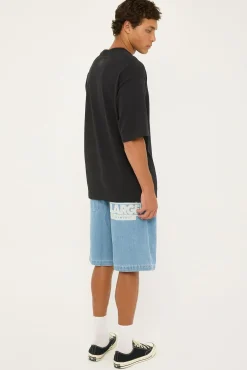 OG Bull Denim 91 Short Mid Blue