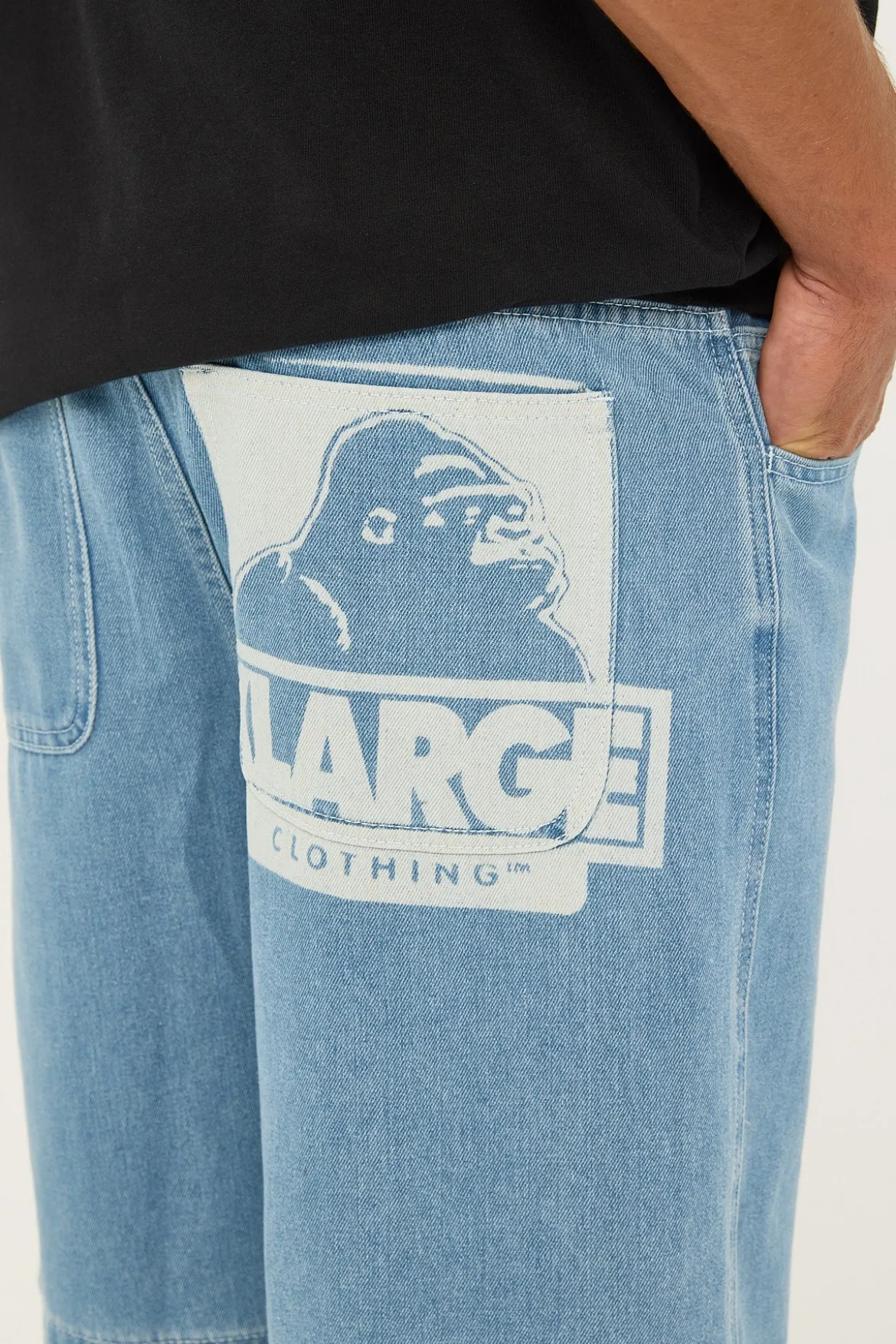OG Bull Denim 91 Short Mid Blue