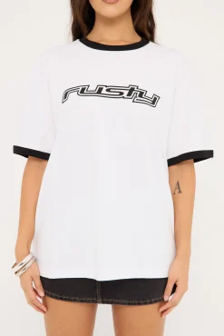 OG Rusty Ringer Oversize Tee White