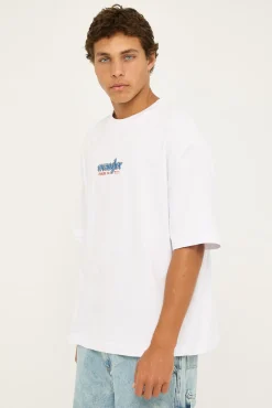 Old West Boxcar Tee White