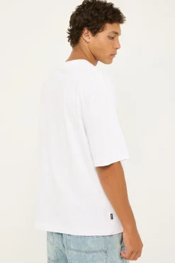 Old West Boxcar Tee White