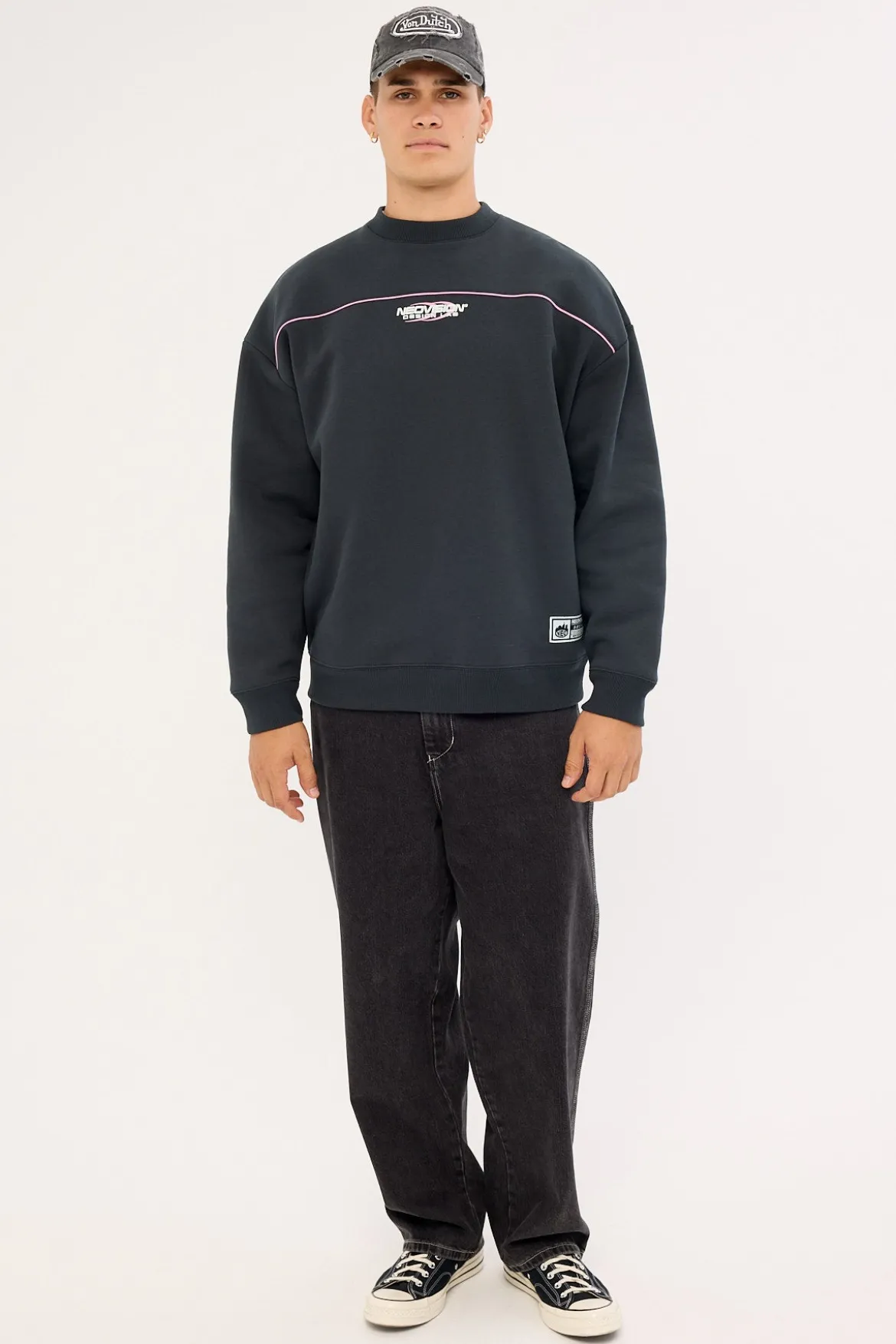 Omega Oversize Crew Asphalt
