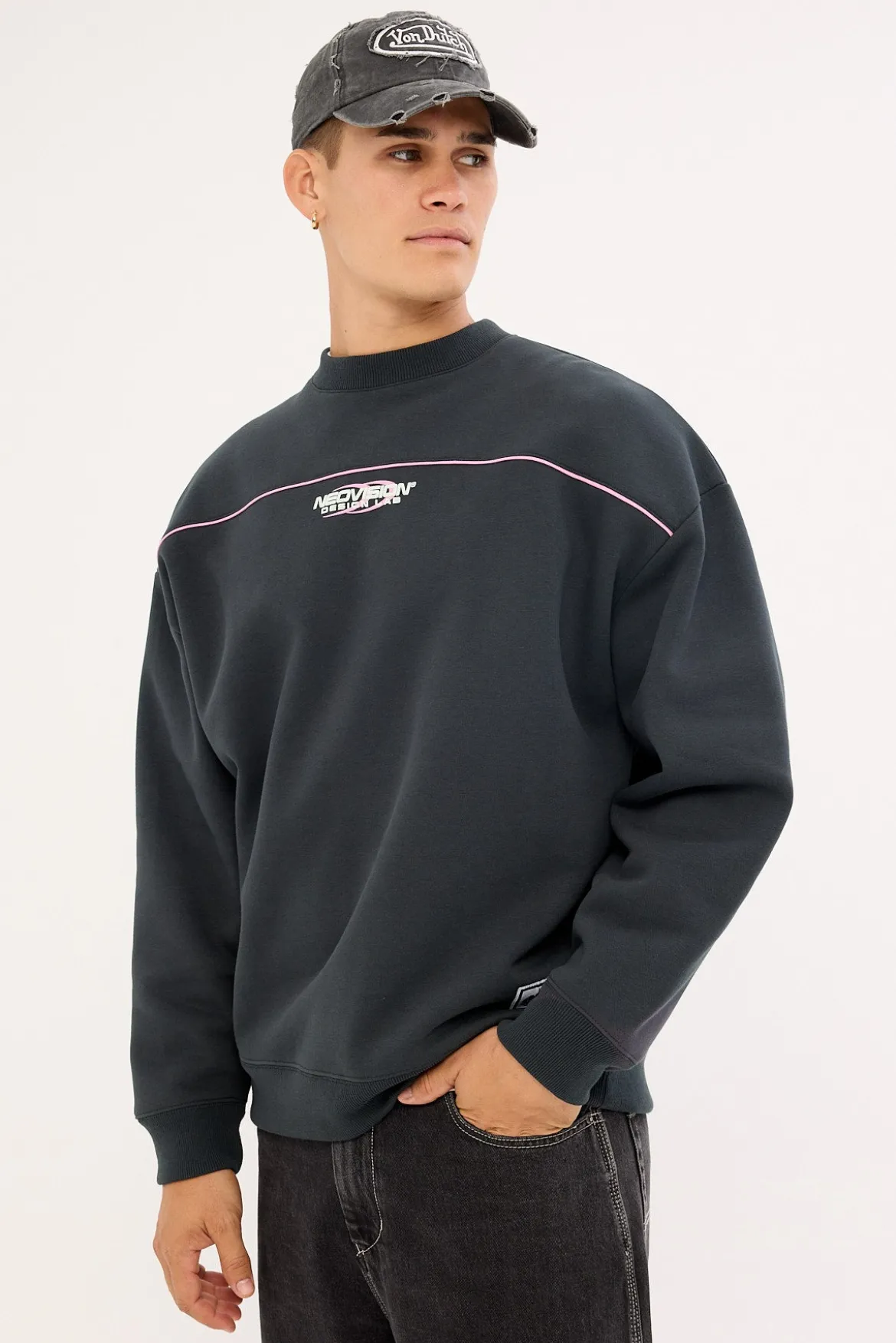Omega Oversize Crew Asphalt