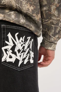 Omnix Monster Baggy Jort Onyx