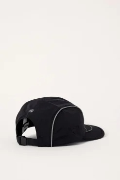 Onyx 5 Panel Cap Black
