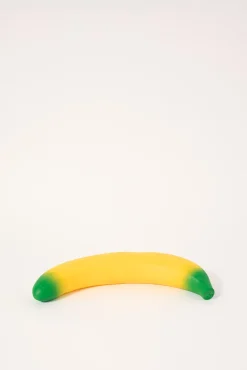 Orb Easy Squeezy Stretchy Foodz 6ft Banana Yellow