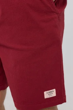 Organic Cotton Essential Short Burgundy