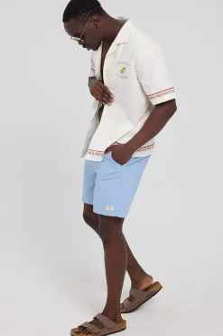 Organic Cotton Essential Short Light Blue