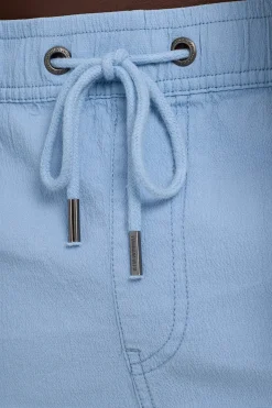 Organic Cotton Essential Short Light Blue
