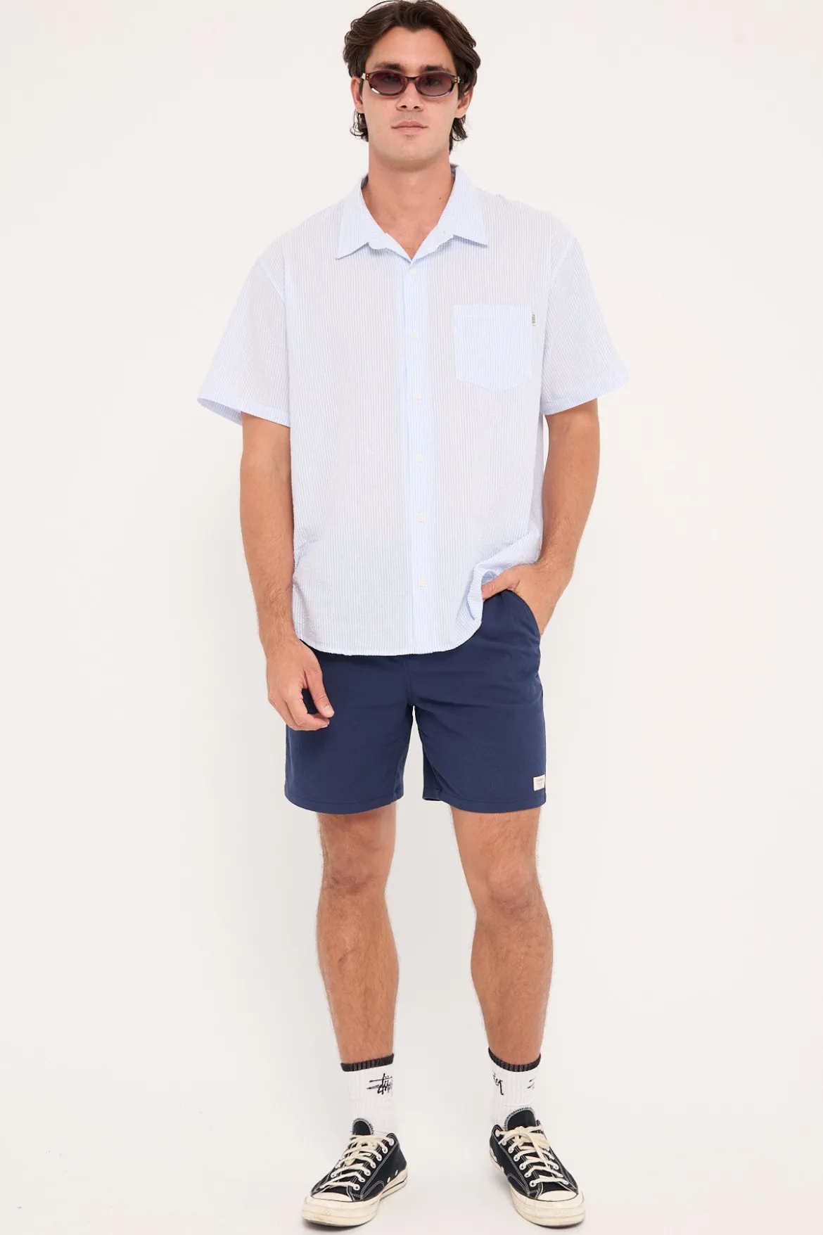 Organic Cotton Essential Short Navy
