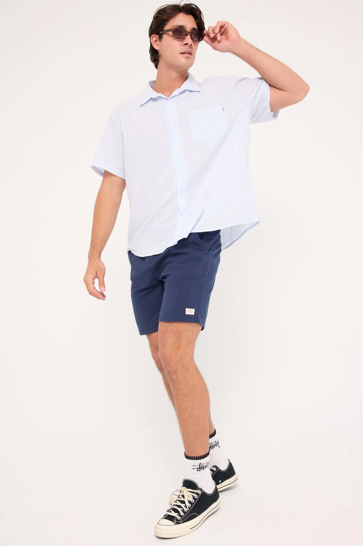 Organic Cotton Essential Short Navy