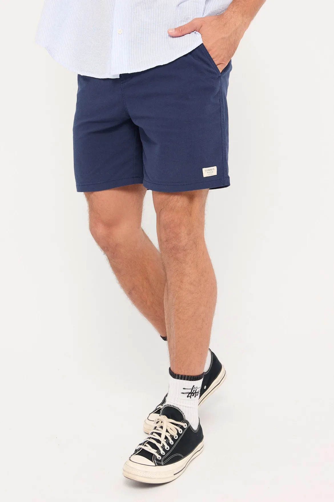 Organic Cotton Essential Short Navy