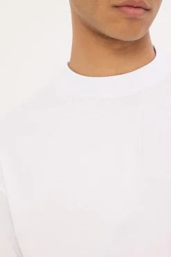 Organic Cropped Street Tee White