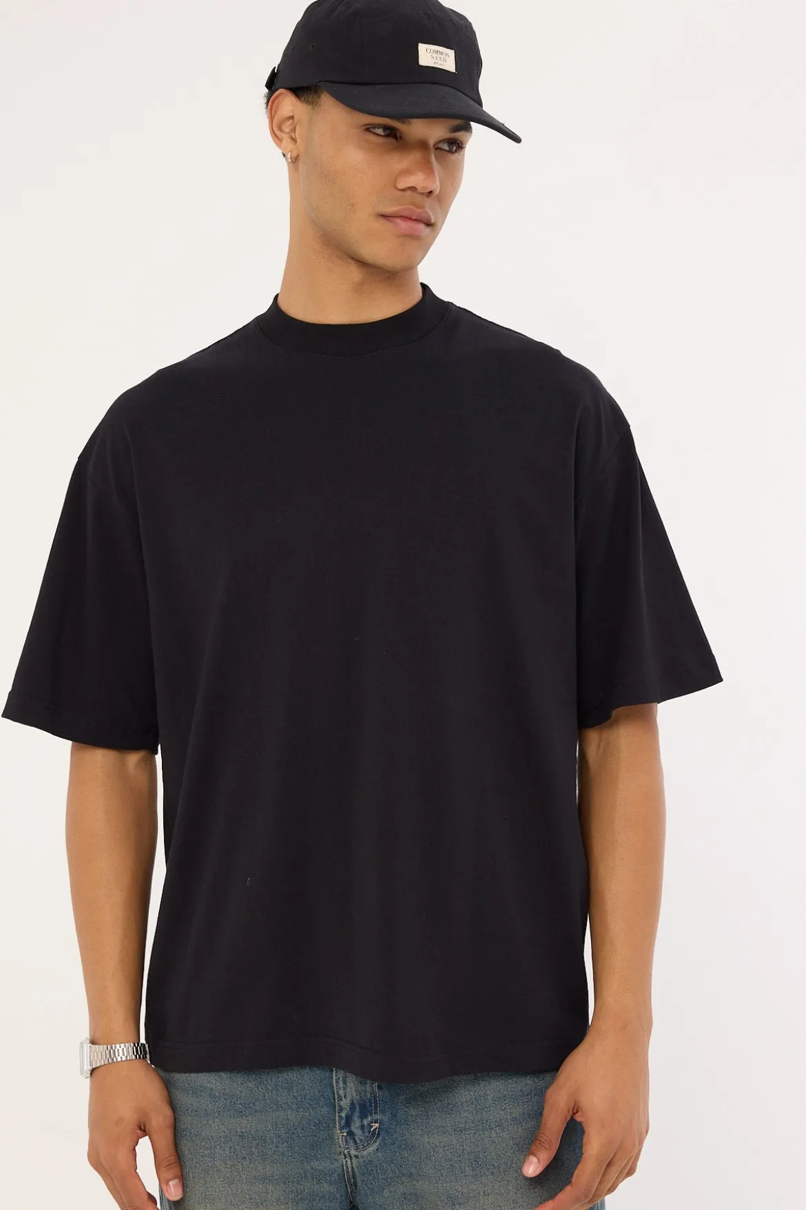 Organic Easy Tee Black