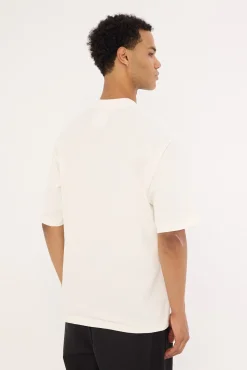 Organic Oversize Tee Off White