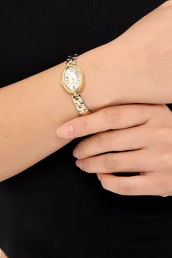 Originals Cavatina Bracelet White Dial and Gold Tone Bracelet Gold