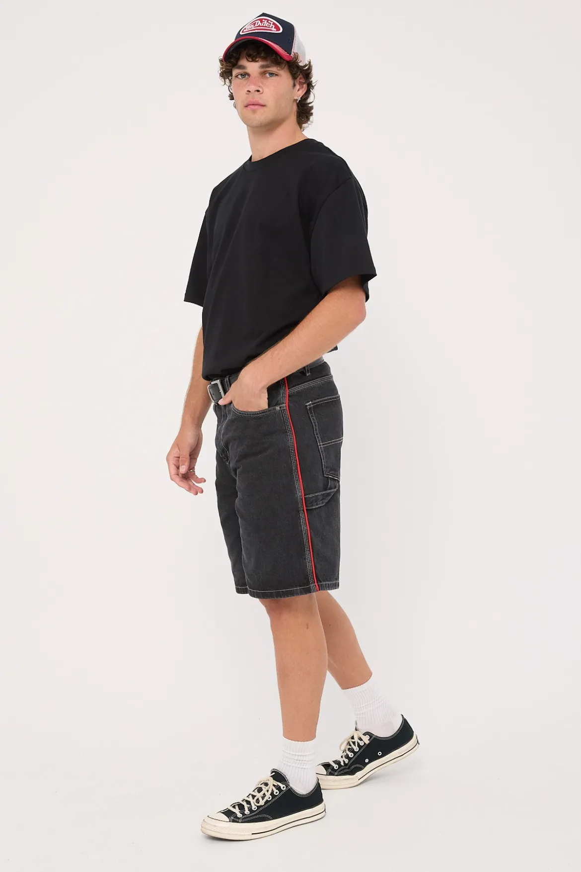 Orion Carpenter Jean Short Used Black
