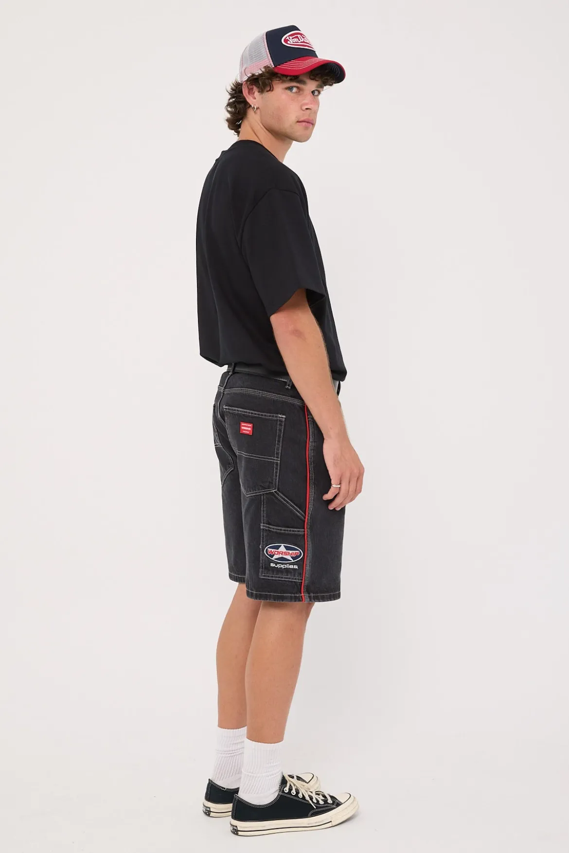 Orion Carpenter Jean Short Used Black
