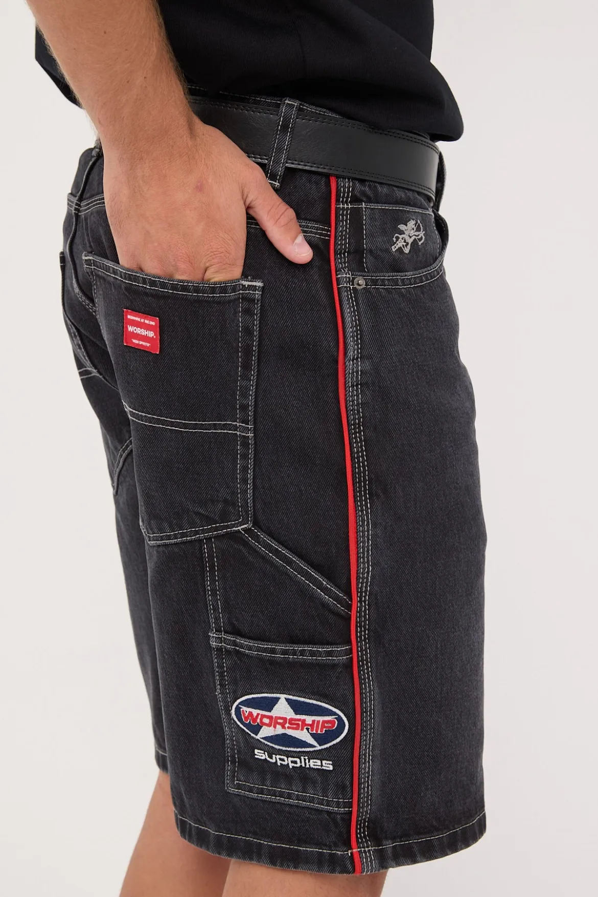 Orion Carpenter Jean Short Used Black