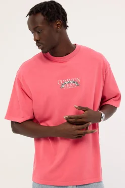 Ornate Heavyweight Easy Tee Washed Rose