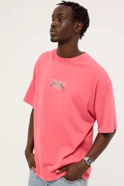 Ornate Heavyweight Easy Tee Washed Rose