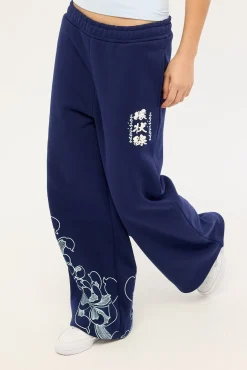 Osaka Night Straight Leg Trackpant Navy