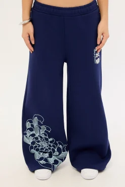 Osaka Night Straight Leg Trackpant Navy