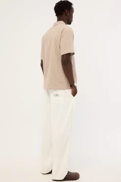 Otis Baggy Cord Pant Off White
