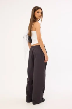 Outline Wide Leg Pant Black