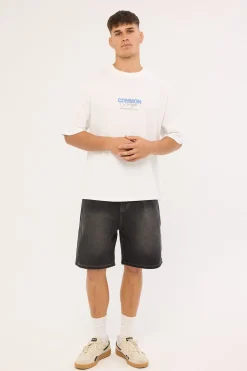 Oval Carpenter Jort Washed Black