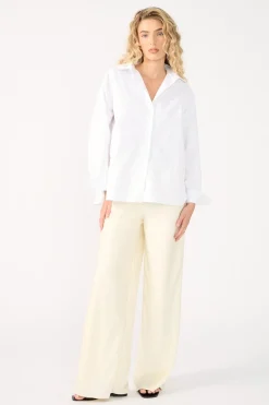 Oxford Long Sleeve Shirt White