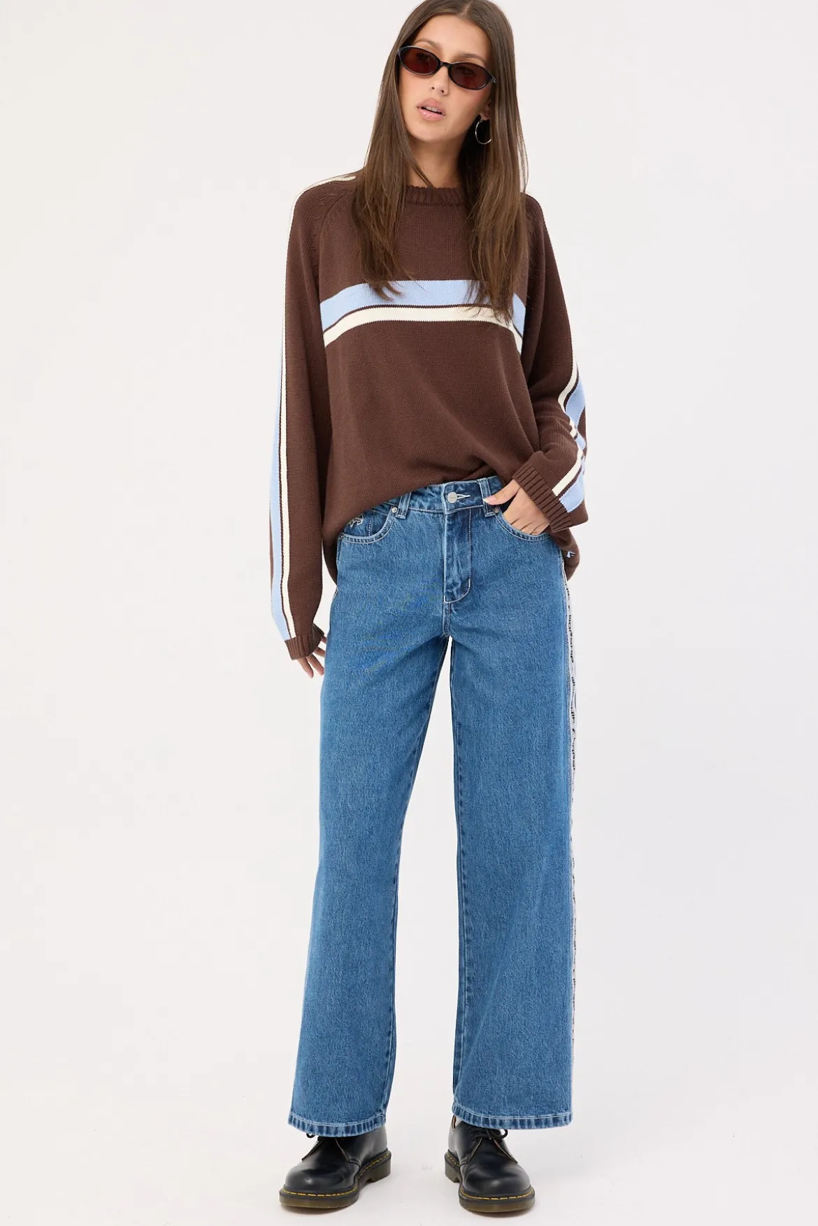 Pacer Sloucher Jean Steady Mid Blue