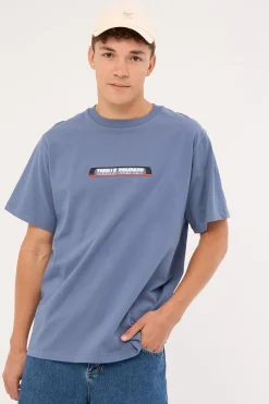 Paid In Full Embro Merch Fit Tee Rustic Blue