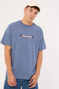 Paid In Full Embro Merch Fit Tee Rustic Blue