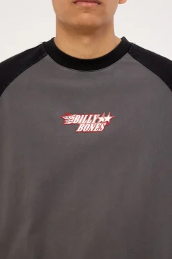Panel Boxy Tee Pewter